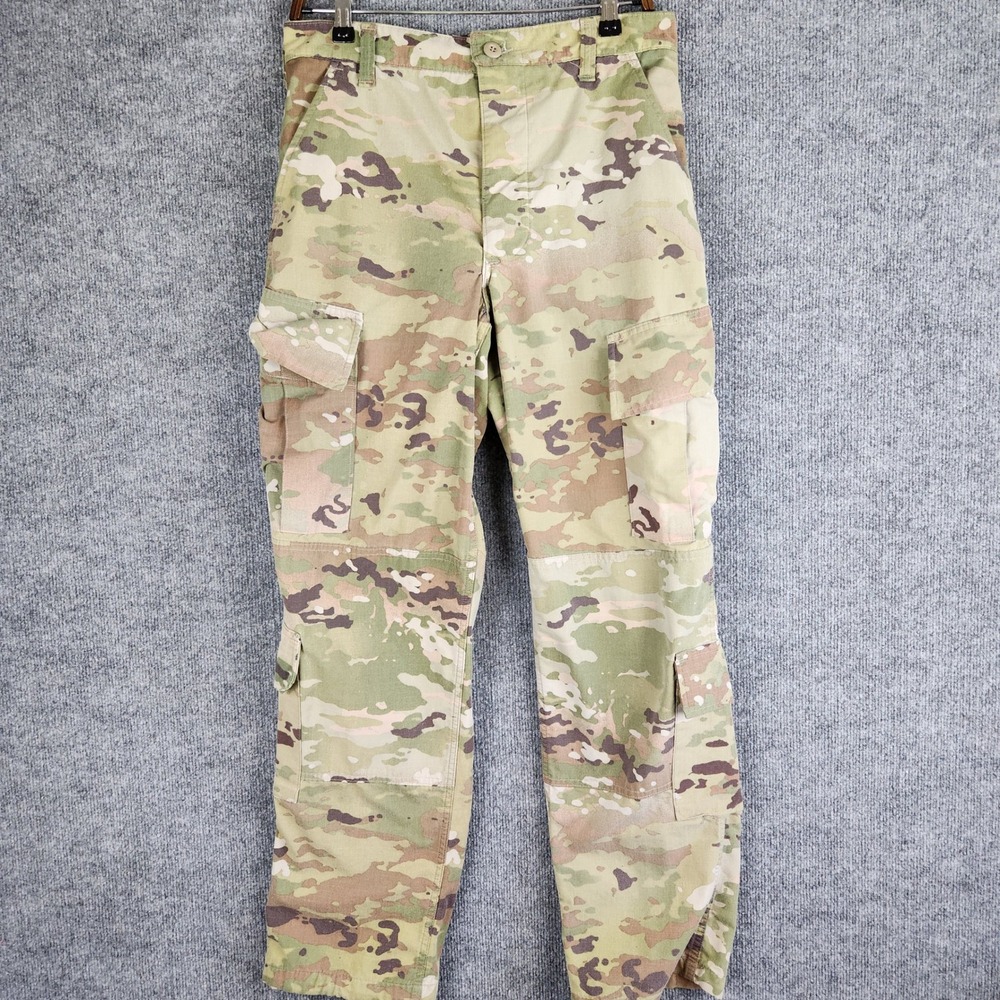 US Army Multicam Cargo Pants Camo Mens Size Small ACU Tactical Military Trousers